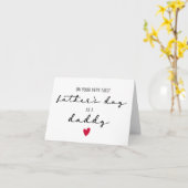 Father's Day card for First Father's Day Kaart (Gele Bloem)