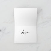 Father's Day card for First Father's Day Kaart (Binnen)