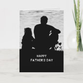 Father's Day Card from Daughter Card Kaart (Voorkant)