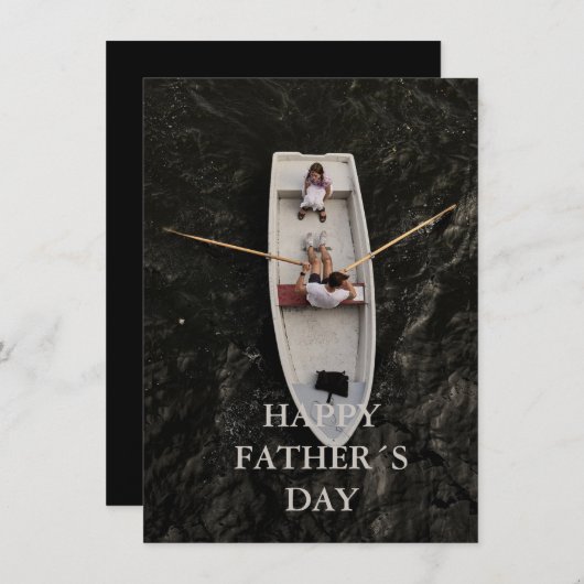 Fathers day card  kaart (Voorkant / Achterkant)