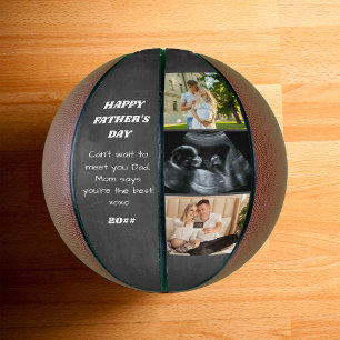 Fathers Day Chalkboard 3 Foto Baby Bericht Basketbal