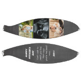 Fathers Day Chalkboard 3 Foto Baby Bericht Basketbal (Panelen)