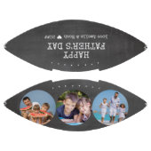 Fathers Day Chalkboard 3 Foto gepersonaliseerd American Football (Panelen)