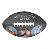 Fathers Day Chalkboard 3 Foto gepersonaliseerd American Football (Voorkant)