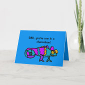 Father's Day Chameleon Card Kaart (Voorkant)