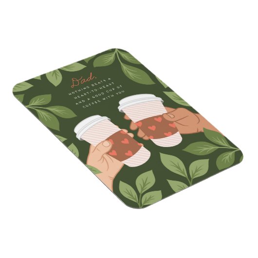 Father's Day Coffee magnet Magneet (Rechterzijde)