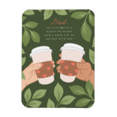 Father's Day Coffee magnet Magneet (Verticaal)