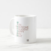 Father's Day - Crossword theme Koffiemok (Voorkant links)