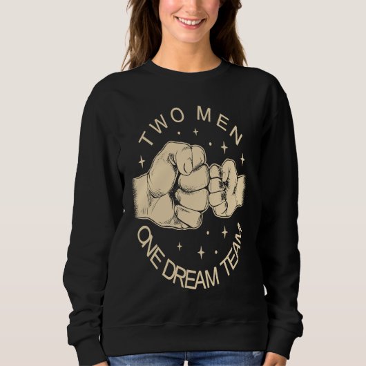 Father's Day  Dad and Son  Family Dad Trui (Voorkant)