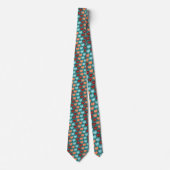 Father's Day Dad Pattern Necktie Tie Stropdas (Voorkant)