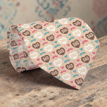 Father's Day Dad Pattern Necktie Tie Stropdas<br><div class="desc">Father's Day Dad Pattern Necktie: Celebrate Dad with this stylish and unique necktie. Featuring a vibrant pattern,  this tie is the perfect gift to show your appreciation for the super dad in your life. It's a thoughtful and memorable present for any Father's Day occasion.</div>