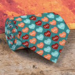 Father's Day Dad Pattern Necktie Tie Stropdas<br><div class="desc">Father's Day Dad Pattern Necktie: Celebrate Dad with this stylish and unique necktie. Featuring a vibrant pattern,  this tie is the perfect gift to show your appreciation for the super dad in your life. It's a thoughtful and memorable present for any Father's Day occasion.</div>
