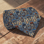 Father's Day Dapper Dad Pattern Necktie Tie Stropdas<br><div class="desc">Father's Day Dapper Dad Pattern Necktie: Celebrate Dad with this stylish and unique necktie,  featuring a vibrant pattern perfect for making a statement. Ideal for Father's Day or any special occasion,  this necktie is sure to be a hit.</div>