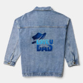 father's day denim jacket (Achterkant)
