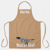 Fathers Day, Dino-Dad Best Chef Dinosaur Schort (Voorkant)