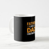 Father's Day Father Like A Dad Koffiemok (Voorkant links)