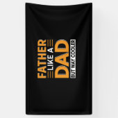 Father's Day Father Like A Dad Spandoek (Verticaal)