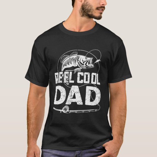 Fathers Day Fisher Reel Pa Vist T-shirt (Voorkant)