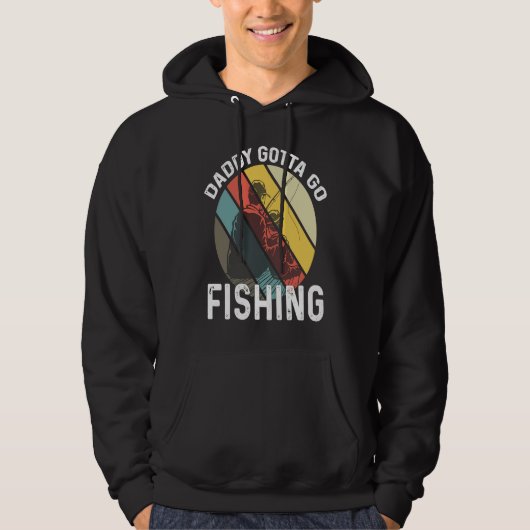 Father's Day  Fishing Dad 1 Hoodie (Voorkant)
