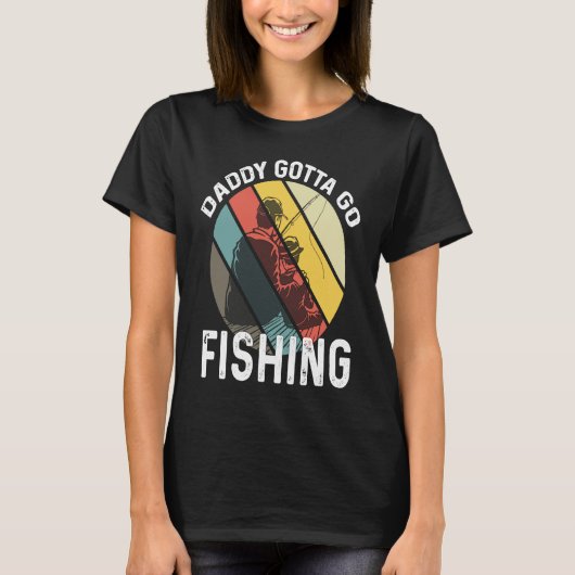 Father's Day Fishing Dad 1 T-shirt (Voorkant)
