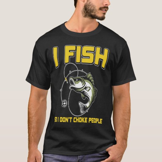 Father's Day Fishing Fisherman I Fish Rod  1 T-shirt (Voorkant)