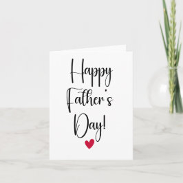Father's Day Folded Greeting Card Kaart