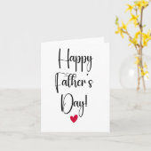 Father's Day Folded Greeting Card Kaart (Gele Bloem)