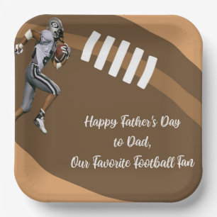 Fathers Day Football Fan Paper Bord