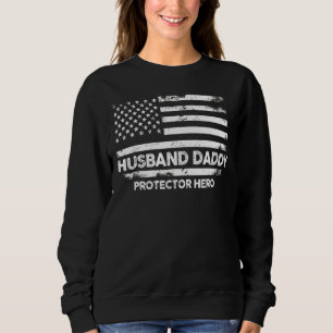 Father's Day For Dad Husband Daddy Protector Hero Trui
