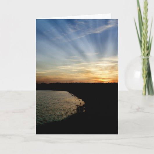 Father's Day for dad with baby in Heaven Kaart (Voorkant)