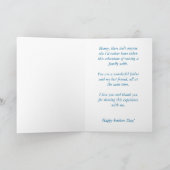 Fathers Day - From Wife Card Kaart (Binnen)