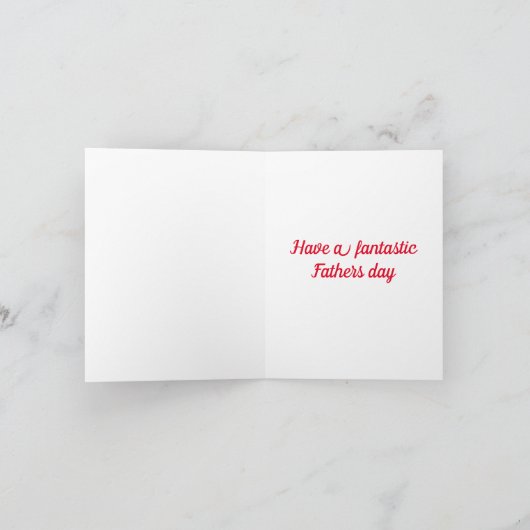 Fathers Day Funny Dad Joke Card Feestdagen Kaart (Binnen)