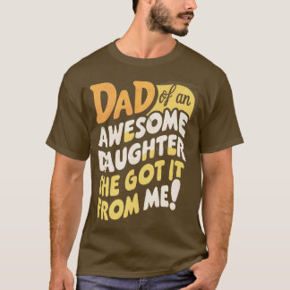 Fathers Day Funny Dad Retro Geweldige als mijn doc T-shirt