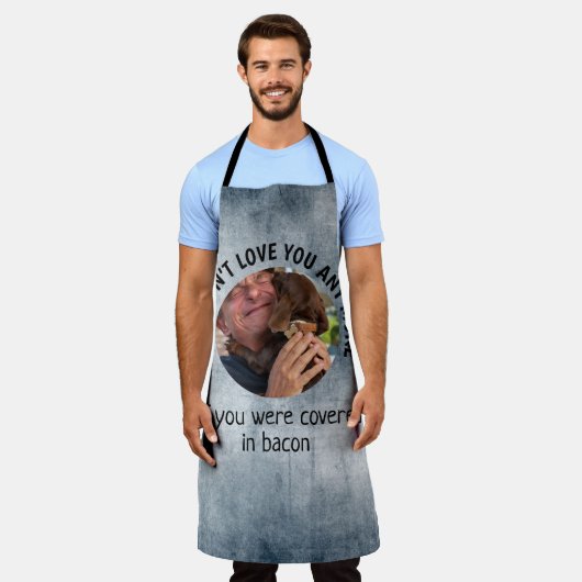 Fathers Day Funny dog Quote Custom Photo Grunge Schort (Gedragen)