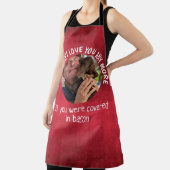 Fathers Day Funny dog Quote Custom Photo Red Schort (Insitu)