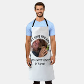 Fathers Day Funny dog Quote Custom Photo White Schort (Gedragen)