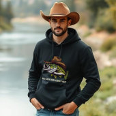 Fathers Day Funny Fish met een Cowboy-Pet Hoodie