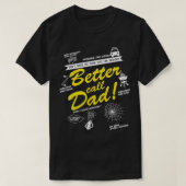 FATHERS DAY Geeky Dad Hipster Dad Funny Dad Gift G T-shirt (Design voorkant)