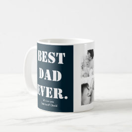 Fathers Day Gift Foto Collage Beste vader van de m Koffiemok