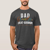 Fathers Day Gift from Grandkids Dad Grandpa Great T-shirt (Voorkant)