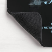 Father's Day Gift – Patience Wisdom Love Dad Quote Muismat (Hoek)