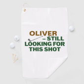 Fathers Day Golf Dad Still Looking Design Golfhanddoek (Insitu)