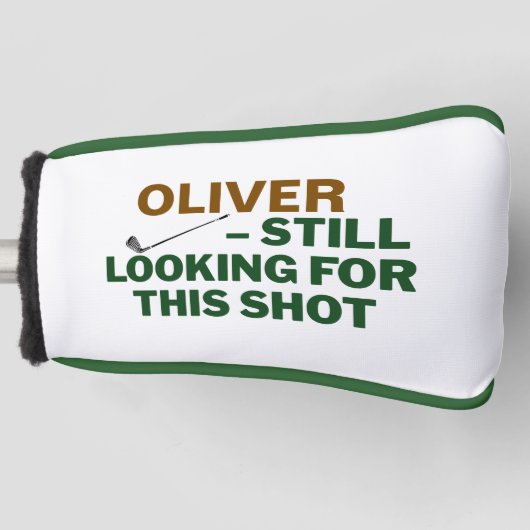 Fathers Day Golf Dad Still Looking Design Golfheadcover (Voorkant)