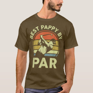 Fathers Day Golf Gifts Best Daddy By Par Funny Gol T-shirt
