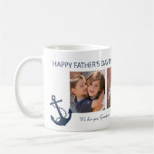 Fathers Day Grandpa 3 Photo Collage Koffiemok (Links)