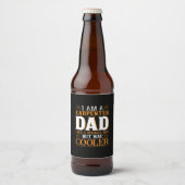 Father's Day I Am A Carpenter Dad Bier Etiket (Voorkant)