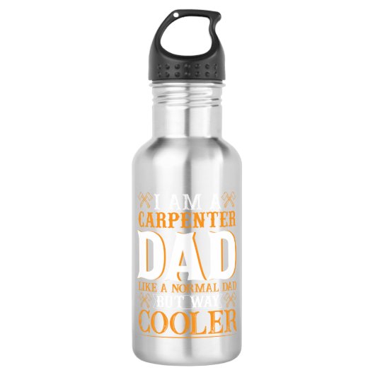 Father's Day I Am A Carpenter Dad Waterfles (Voorkant)