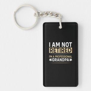 Father's Day I Am A Professional Grandpa Sleutelhanger