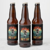 Father's Day I Keep All My Daddy Jokes Bier Etiket (Flessen)