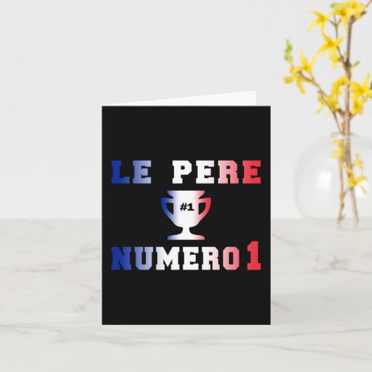 Father's Day Kaart (Gele Bloem)